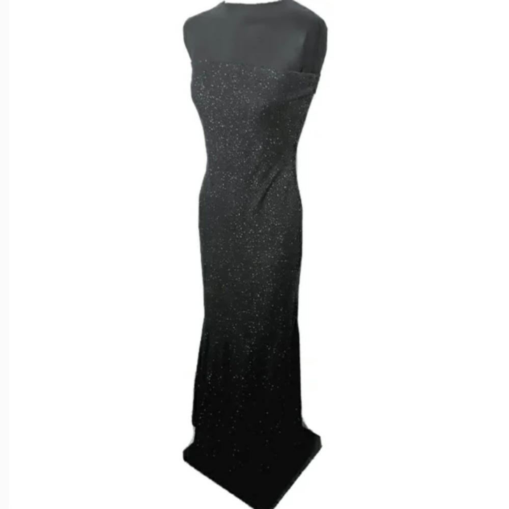Sparkly black mermaid dress